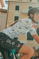 ALÉ Cyklistický dres s krátkym rukávom - VERSILIA LADY - biela
