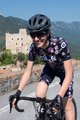 ALÉ Cyklistický dres s krátkym rukávom - FIORI LADY - modrá