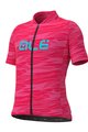 ALÉ Cyklistický dres s krátkym rukávom - ROCK KIDS - ružová