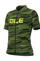 ALÉ Cyklistický dres s krátkym rukávom - ROCK KIDS - zelená
