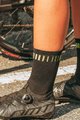 ALÉ Cyklistické ponožky klasické - STRADA Q-SKIN  - čierna/žltá