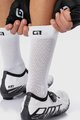 ALÉ Cyklistické ponožky klasické - TEAM  - biela