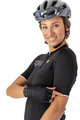 ALÉ Cyklistický dres s krátkym rukávom - COLOR BLOCK LADY - čierna