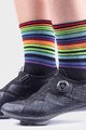 ALÉ Cyklistické ponožky klasické - FLASH - čierna
