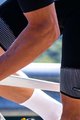 ALÉ Cyklistické nohavice krátke s trakmi - PR-S MASTER 2.0  - čierna/biela
