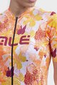 ALÉ Cyklistický dres s krátkym rukávom - PR-R AMAZZONIA LADY - bordová/červená/oranžová/biela/žltá