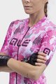 ALÉ Cyklistický dres s krátkym rukávom - PR-R AMAZZONIA LADY - biela/ružová