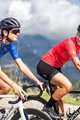 ALÉ Cyklistický dres s krátkym rukávom - SOLID SHARP LADY - červená