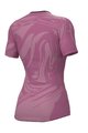 ALÉ Cyklistické tričko s krátkym rukávom - ETESIA LADY - ružová