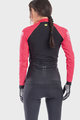 ALÉ Cyklistický dres s dlhým rukávom zimný - FUTURE RACE LADY WNT - ružová