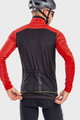ALÉ Cyklistická zimná bunda a nohavice - FONDO WINTER - čierna/červená