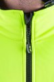 ALÉ Cyklistická zateplená bunda - FONDO WINTER - čierna/žltá