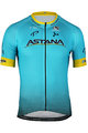 GIORDANA Cyklistický dres s krátkym rukávom - ASTANA 2019 VERO PRO - tyrkysová