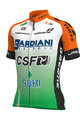 ALÉ Cyklistický dres s krátkym rukávom - BARDIANI CSF 2019 - viacfarebná