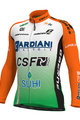 ALÉ Cyklistický dres s dlhým rukávom zimný - BARDIANI CSF 19 WNT - viacfarebná