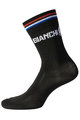 BIANCHI MILANO Cyklistické ponožky klasické - BOLCA - čierna