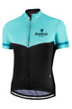 BIANCHI MILANO Cyklistický dres s krátkym rukávom - GINOSA LADY - modrá/čierna