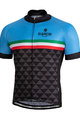 BIANCHI MILANO Cyklistický dres s krátkym rukávom - CODIGORO - svetlo modrá