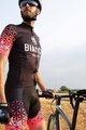 BIANCHI MILANO Cyklistický dres s krátkym rukávom - PEDASO - ružová/čierna
