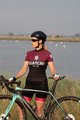 BIANCHI MILANO Cyklistické nohavice krátke bez trakov - AVOLA LADY - čierna/ružová