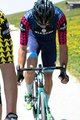 BIANCHI MILANO Cyklistický dres s krátkym rukávom - MASSARI - modrá/ružová