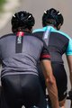 BIANCHI MILANO Cyklistický dres s krátkym rukávom - OLLASTU - čierna/šedá