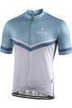BIANCHI MILANO Cyklistický dres s krátkym rukávom - OLLASTU - svetlo modrá/biela
