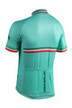 BIANCHI MILANO Cyklistický dres s krátkym rukávom - ISALLE - modrá