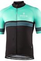 BIANCHI MILANO Cyklistický dres s krátkym rukávom - PRIZZI - zelená/čierna