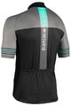 BIANCHI MILANO Cyklistický dres s krátkym rukávom - PRIZZI - čierna/šedá