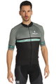 BIANCHI MILANO Cyklistický dres s krátkym rukávom - PRIZZI - čierna/šedá