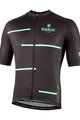 BIANCHI MILANO Cyklistický dres s krátkym rukávom - DISUERI - čierna
