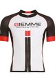 Cyklistický dres s krátkym rukávom - IDENTITY18 - čierna/biela/červená