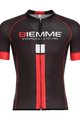 Cyklistický dres s krátkym rukávom - IDENTITY18 - červená/čierna