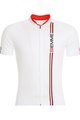 Cyklistický dres s krátkym rukávom - BLADE  - biela/ružová