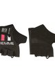 Cyklistické rukavice krátkoprsté - STRAPS - ružová/čierna/biela