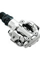 SHIMANO pedále - MTB M520 SPD - strieborná