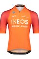 BIORACER Cyklistický dres s krátkym rukávom - INEOS GRENADIERS '22 - oranžová/červená