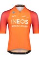 BIORACER Cyklistický dres s krátkym rukávom - INEOS GRENADIERS '22 - červená/oranžová