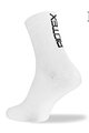 BIOTEX Cyklistické ponožky klasické - PRO - biela