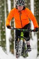 BIOTEX Cyklistická vetruodolná bunda - X-LIGHT - oranžová