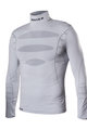 BIOTEX Cyklistické tričko s dlhým rukávom - BIOFLEX WARM - šedá