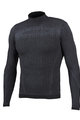 BIOTEX Cyklistické tričko s dlhým rukávom - 3D TURTLENECK - čierna