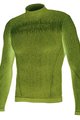 BIOTEX Cyklistické tričko s dlhým rukávom - 3D TURTLENECK - zelená
