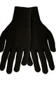 BIOTEX Cyklistické rukavice dlhoprsté - WOOL EFFECT - čierna
