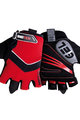 BIOTEX Cyklistické rukavice krátkoprsté - SUMMER - červená/čierna