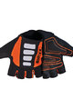 BIOTEX Cyklistické rukavice krátkoprsté - MESH RACE  - čierna/oranžová