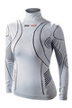 BIOTEX Cyklistické tričko s dlhým rukávom - TURTLENECK LADY - šedá