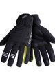 BIOTEX Cyklistické rukavice dlhoprsté - EXTRAWINTER - čierna/žltá