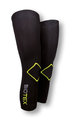 BIOTEX Cyklistické návleky na nohy - SEAMLESS - žltá/čierna